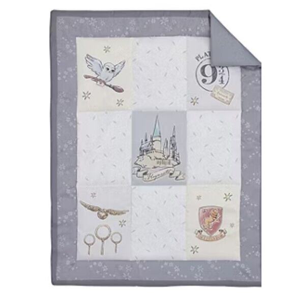 Harry Potter Nursery Bedding Fitted Crib Sheet Set Baby Blanket Comforter - Picture 4 of 15